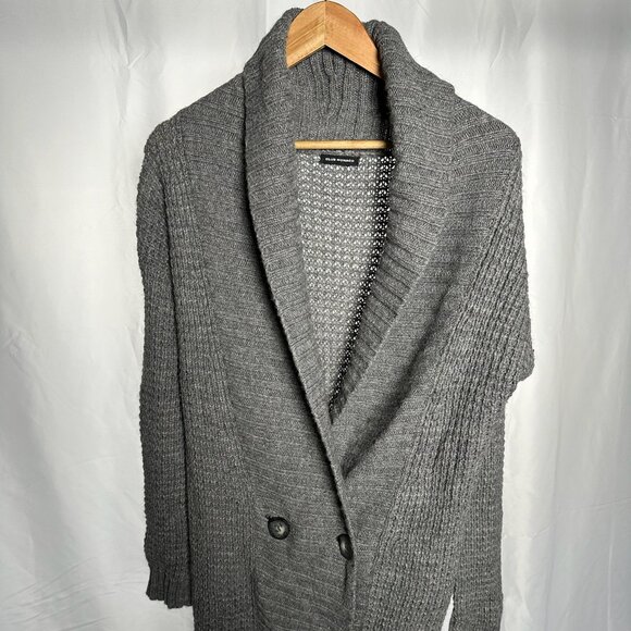 Vintage Grey Club Monaco Longline Cardigan XL - Picture 6 of 7